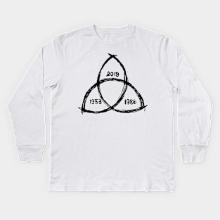 Dark Time Zone Kids Long Sleeve T-Shirt